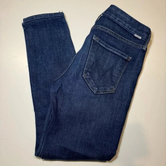Mother The Looker High Rise Crop Skinny Jeans Women’s size 26 - Picture 2 of 15